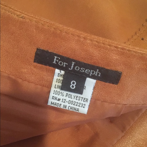 Leather midi skirt - Picture 3 of 4